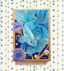 【一点物】『　雨音と白い紫陽花　』油絵 F3号　油彩　油画 点物】『 雨音と白い紫陽花 』油絵 F3号 油彩 油画 - メルカリ