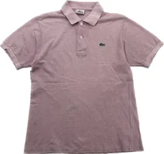 LACOSTE ☆ オシャレな色味◎ 半袖 ポロシャツ 3 ライトピンク 春夏 アメカジ ストリート スポーツ 古着MIX 定番 人気 ラコステ■S1902のサムネイル