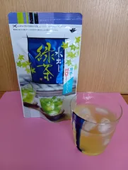 【現甲園】（静岡）水出し緑茶ティーバッグ（天竜茶入）１袋（10ｇ×10ケ）×４袋のサムネイル