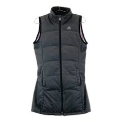 サイズ：S ADIDAS GOLF アディダスゴルフ  ダウン ノースリーブワンピース  グレー系 [240101375753] ゴルフウェア レディース ストスト