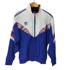 アディダス adidas 90S デサント製 トレフォイルロゴトラックジャケット メンズ JPN：M 