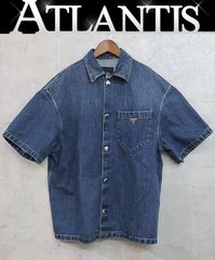 PRADA 銀座店 プラダ 25SS ヴィンテージ ブルデニム シャツ size:XS  