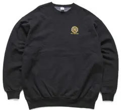 90s USA製 FBI CHICAGO 刺繍 スウェット 黒 XXL★特大 オールド ビンテージ ブラック ポリス シカゴ ロゴ オーバーサイズ ビッグサイズ