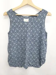 ◇ ⊂ φ Ray BEAMS レイ ビームス 花柄 タンクトップ サイズ表記なし ネイビー レディース E  【1410230013456】のサムネイル