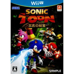 Wii Uソフトソニックトゥーン(Sonic Toon) 太古の秘宝 セガ