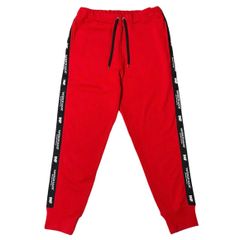 【LILWHITEDOT】 スウェットパンツ TWISTED- SWEAT PANTS / RED Mサイズ