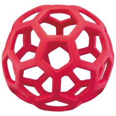 【人気商品】Lサイズ ホーリーローラーボール レッド Company犬用おもちゃ Pet JW