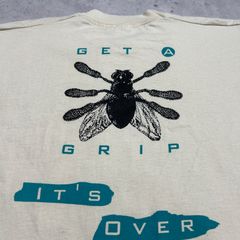 90s USA製 ハエt ビンテージt 袖裾シングル FRUIT OF THE LOOM 古着