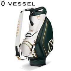 VESSEL ベゼル ゴルフ プライム 2.0 クロスハッチグリーン キャディバッグ PRIME 2.0 Crosshatch Green クロスハッチグリーン 日本正規品