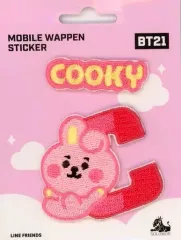 【中古】シール・ステッカー COOKY(ジョングク) モバイルワッペンステッカー 「BT21」