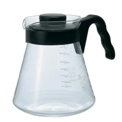 V60コーヒーサーバー 実用容量1000ml ブラック HARIO(ハリオ) 日本製 VCS-03B