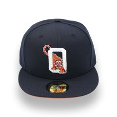 日本未発売 ニューエラ マイナーリーグ オニオンタ・タイガース キャップ / NEW ERA MiLB ONEONTA TIGERS 59FIFTY CAP [NAVY]
