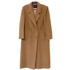 Z1516 【美品】VESTINA TOKYO STYLE ヴェスティナ 東京スタイル　カシミヤ　ロングコート　チェスター　キャメル　レディース　ウール　高級感　オシャレ　定番