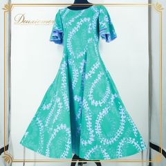 フラダンス 衣装 レッド系 ワンピース ドレス アロハ