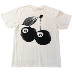 2024SS Stussy Cherries Tee White XXL 未使用