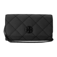 トリーバーチtoryburch thea ショルダーウォレットバック　黒 Tory Burch - 新品 トリーバーチ TORY BURCH ショルダーバッグ