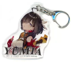 【中古】キーホルダー [単品] ユミア・リースフェルト アクリルキーホルダー 「PS5/PS4/Switch/PCソフト ユミアのアトリエ ～追憶の錬金術士と幻創の地～ ファミ通DXパック 3Dクリスタルセット」 同梱特典