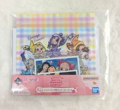 BANDAINAMCO 이치 반 쿠지 / 오자 마녀 도레미 Sweet magical surprise! G상 지퍼 가방 포함 스티커 세트 집합 (깅감 체크)