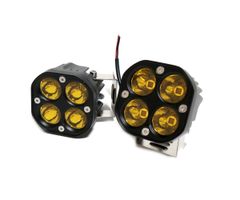 2個4インチ80W作業灯 ledフォグランプ +ライト用リレーハーネス - メルカリ