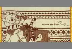 【中古】タオル・手ぬぐい プー＆フレンズ バスタオル ピンク 「くまのプーさん」