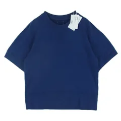 VISVIM ビズビム 24SS 0124105010005 COURT SWEAT S/S カシミヤ混 半袖 スウェット トレーナー ネイビー系 1【極上美品】【中古】のサムネイル