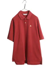【お得なクーポン配布中!】 90s USA製 ブルックスブラザーズ 鹿の子 半袖 ポロシャツ メンズ L オールド Brooks Brothers 半袖シャツ ワンポイント ロゴ刺繍 コットン
