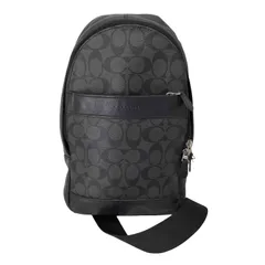 コーチ COACH シグネチャー ボディバッグ メンズ 表記無 