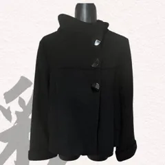 OLIVE des OLIVE オリーブデオリーブ コート　レディース　ボタン付きコート　ウール　カジュアル　アウター　ジャケット