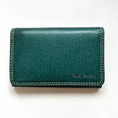 ポールスミス　Paul Smith 名刺入れ　グリーン系