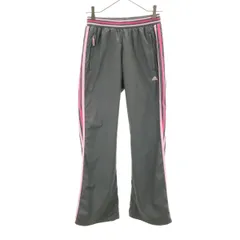 adidas アディダス ウーブン パンツ S グレー レディース 古着