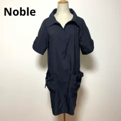 Noble ノーブル 半袖 ワンピース 薄手