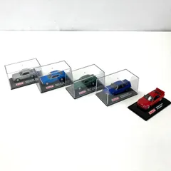 【10126】　REAL-X NISSAN SKYLINE シリーズ ミニカー 5個セット　美品のサムネイル