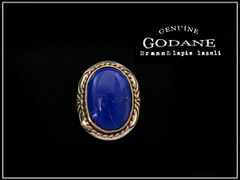 財布のカスタムに ゴダン 天然ラピスラズリ ミニコンチョ 1160/Lapis