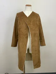 AZUL by moussy アズールバイマウジー S レディース ムートンコート ブラウン 20251007-0003