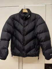 90s ノースフェイス　アセントダウンベスト 黒　M 美品 ブラック 90s THE NORTH FACE アセントダウンベスト M メンズ