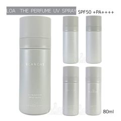 ロア ザ パフューム UV スプレー ブランシュ ネロリスモークティー ミスティックウッド ブルークレール ペアブランシュ 80ml SPF50+ PA++++ 日焼け止め LOA THE PERFUME UV SPRAY