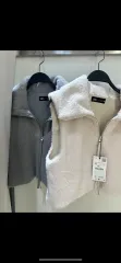 ZARA(ザラ) フェイク ファー ベスト ジャケット