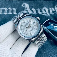 【公式仕様】ロレックス デイトジャスト クラシック 41mm＆36mm｜スイス製機械式×強化ミネラルクリスタル｜ビジネス/カジュアル両用｜本日限定特価｜新品未使用-WTO輸入3