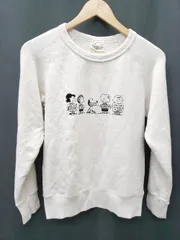 ◇ coen コーエン × PEANUTS スヌーピー 長袖 トレーナー ベージュ レディース P  【1407260041122】のサムネイル
