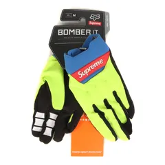 新品 Supreme シュプリーム Fox Racing フォックス レーシング ボンバー ライト グローブ Bomber LT Gloves 18SS マルチカラー M コラボ 手袋 ブランドのサムネイル