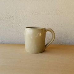マグカップ　コーヒーカップ　黄磁　青磁　作家