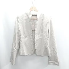◇ ⊇ ANNE KLEIN アンクライン ハイネック 長袖 ジャケット サイズ11 ベージュ レディース E  【1410100023905】