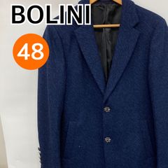 BOLINI ボリーニ チェスターコート アウター ロングコート ネイビー メンズ 48サイズ【CT1264】