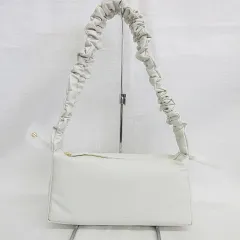 未使用 チャールズ＆キース ハンドバッグ ショルダーバック バケツ ホワイト★ Charles and Keith - 未使用 チャールズ＆キース ハンドバッグ