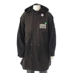 ラフ シモンズ Raf Simons 21SS MEDIUM LENGTH PARKA モッズコート 211-M710 ブラック 46のサムネイル