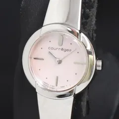 【稼働/美品】courregee クオーツ ブレスレットウォッチ ネイビー 8d8b36cea3e778b0ad66a95c5863d3