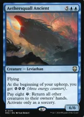 【中古】マジックザギャザリング 0174[R]：【M3C】Aethersquall Ancient/霊気烈風の古きもの
