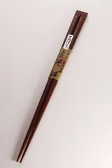 そば箸　鉄木　全長23.5cm　大黒屋　江戸木箸