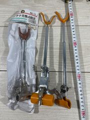 竿受け　アンテナ元受3本　整理番号G414