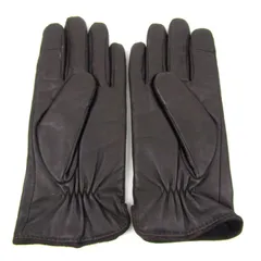 ラルフローレン 手袋 レザー 本革 ブランド レディース ダークブラウン RALPH LAUREN 【中古】